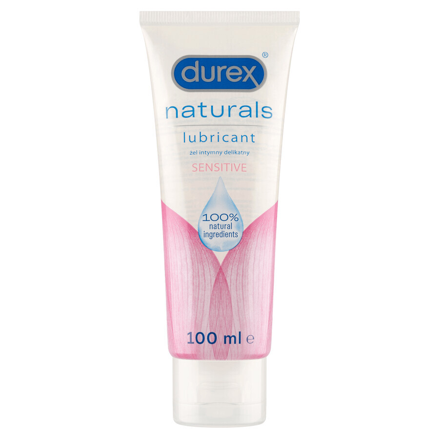 Durex Naturals Sensitive, gel intime doux, 100 ml