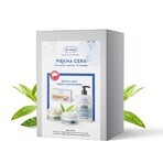 Dr Duda Piękna Cera set, Crème anti-âge au noni, 50 g + crème au soufre avec vit. A + E, 50 g + savon au soufre, 300 g + savon naturel à l'argousier, 100 g