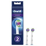 Oral-B 3D White, embouts de remplacement pour brosse à dents électrique Clean Maximiser, EB 3DW 18-2 N, 2 pièces