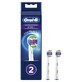 Oral-B 3D White, embouts de remplacement pour brosse &#224; dents &#233;lectrique Clean Maximiser, EB 3DW 18-2 N, 2 pi&#232;ces