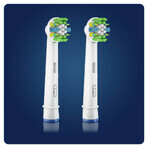 Oral-B Floss Action, embouts de remplacement pour brosse à dents électrique Clean Maximiser, EB25-2, 2 pièces