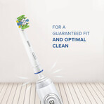 Oral-B Floss Action, embouts de remplacement pour brosse à dents électrique Clean Maximiser, EB25-2, 2 pièces