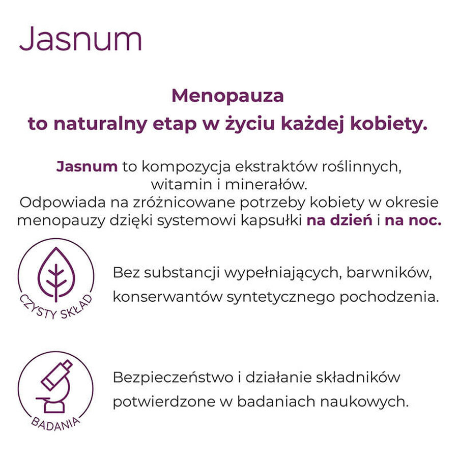 Jasnum, 30 gélules jour + 30 gélules nuit