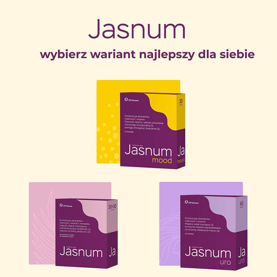 Jasnum Mood, 30 gélules