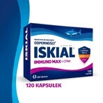 Iskial Immuno Max + Zinc, for children over 6 years and adults, 120 capsules