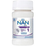 Nestlé NAN Expertpro HA 1, lait infantile hypoallergénique pour les bébés dès la naissance, liquide, 90 ml