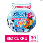 Vibovit Gummi Bears sans sucre, plus de 4 ans, goût fruits, 30 pièces