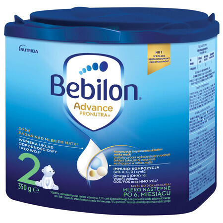 Bebilon Advance Pronutra 2, follow-on milk, over 6 months, 350 g