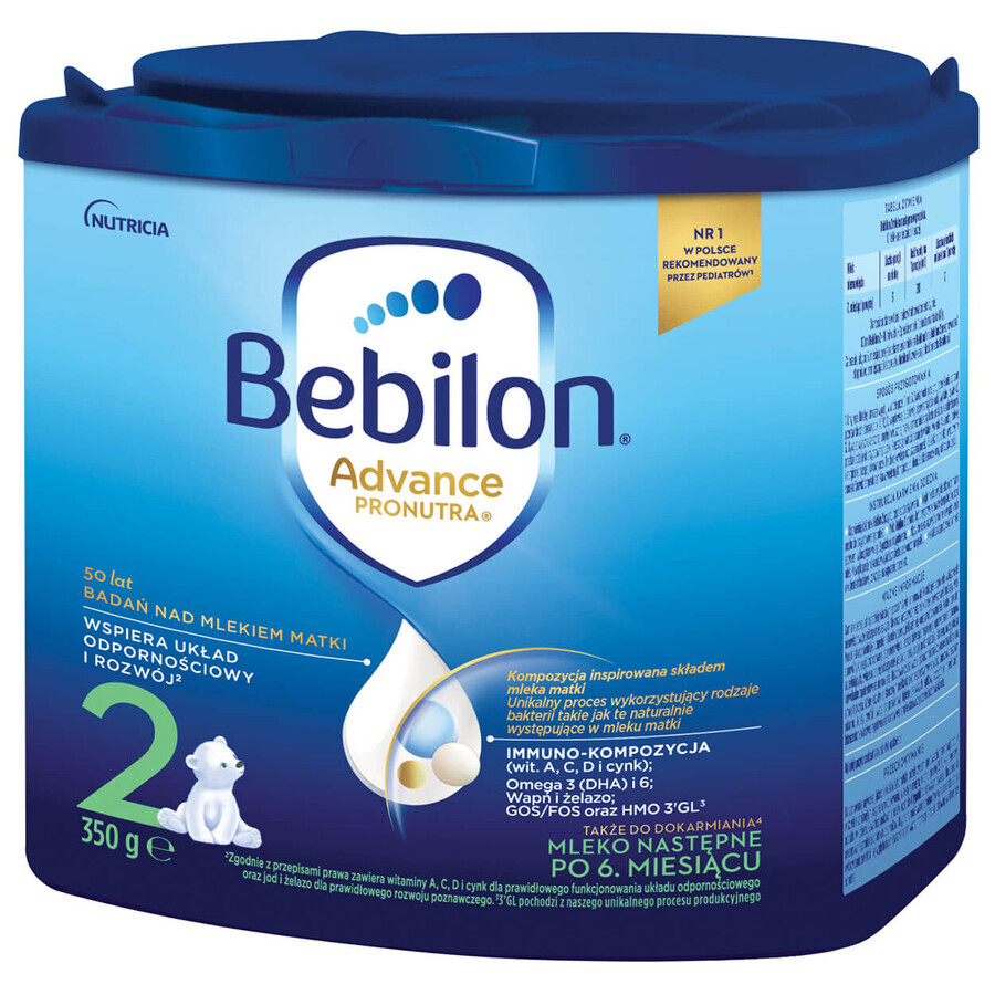 Bebilon Advance Pronutra 2, follow-on milk, over 6 months, 350 g