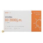 SEMA Lab Vitamine D3 2000 UI, 60 capsules molles