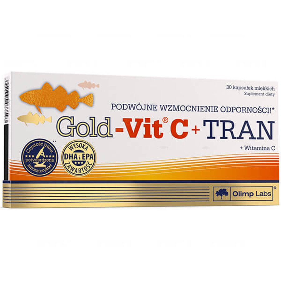 Olimp Gold-Vit C + Tranium, 30 capsules