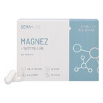 SEMA Lab Magnésium + Vitamine B6, 60 comprimés pelliculés