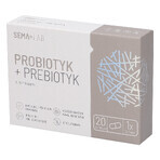 SEMA Lab Probiotic + Prebiotic, 20 capsule cu eliberare întârziată