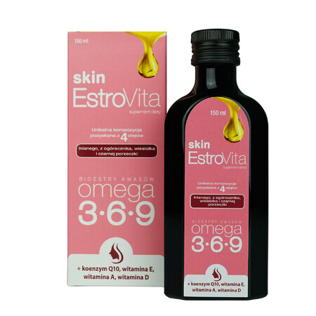 EstroVita Skin, esters d'acides oméga 3-6-9, 150 ml