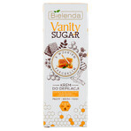 Bielenda Vanity Sugar, crema depilatoria para axilas, bikini y piernas, con cera de abejas, 100 ml