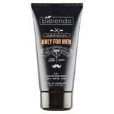 Bielenda Only For Men Barber Edition, 3-en-1 nettoyant pour le visage, pâte-masque de gommage, 150 g