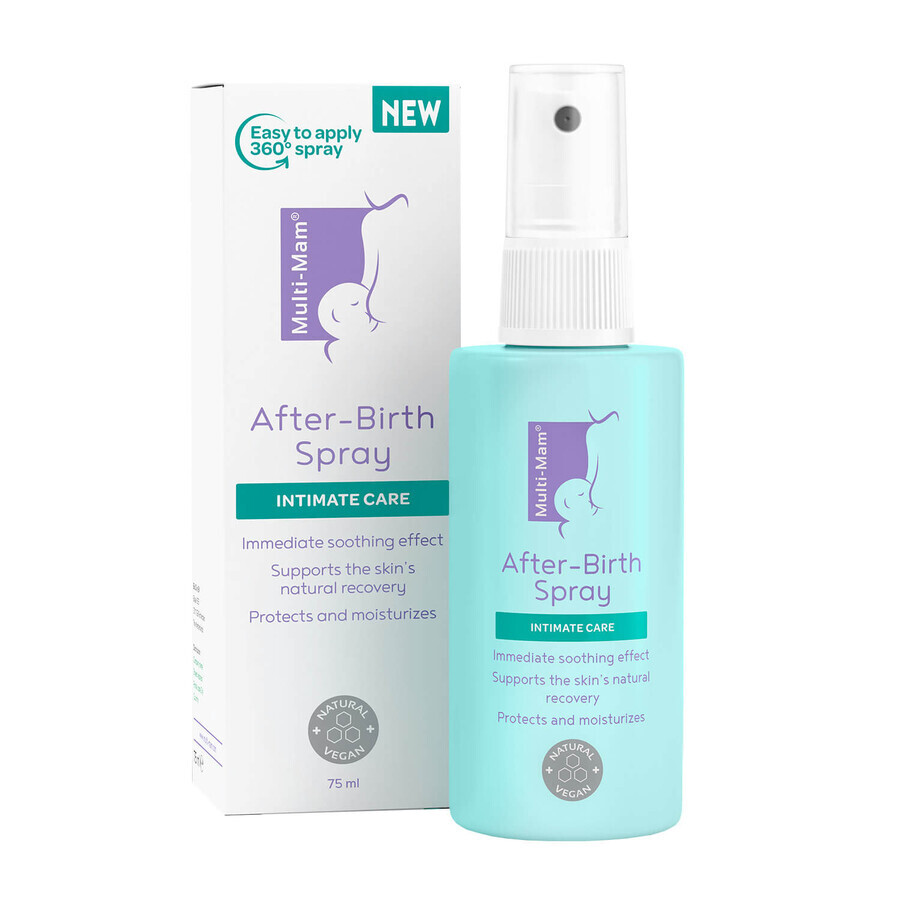 Multi-Mam After-Birth, soothing spray for women after birth, 75 ml