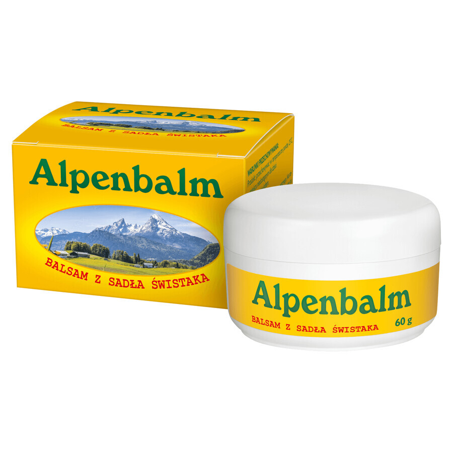 Alpenbalm, baume à la marmotte, 60 g