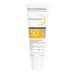 Bioderma Photoderm M, crème protectrice pour les peaux sujettes à l'hyperpigmentation, légère, SPF 50+, 40 ml