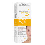 Bioderma Photoderm Spot-Age, crème protectrice antioxydante pour prévenir l'hyperpigmentation, SPF 50+, 40 ml