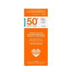 Alphanova Sun Bio, crème solaire, hypoallergénique, SPF 50, 50 g