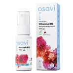 Osavi Vital Vitamine B12, méthylcobalamine 100 µg, spray buccal, arôme cerise, 25 ml