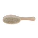 Bocioland, brosse à cheveux en bois, poils de chèvre naturels, ellipse, 1 pièce