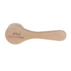 Bocioland, brosse à cheveux en bois, en poils naturels, ronde, 1 pièce