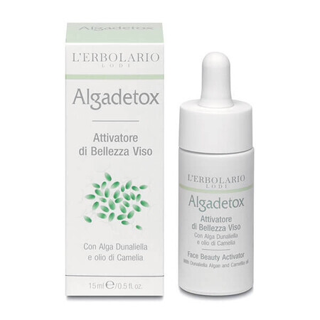 L'Erbolario Algadetox, activateur de beauté pour le visage, 15 ml