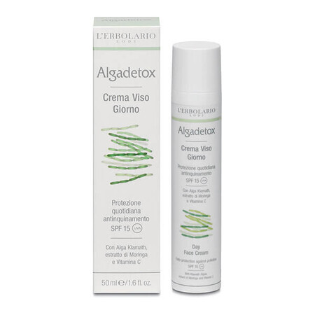 L'Erbolario Algadetox, crema giorno, SPF 15, 50 ml