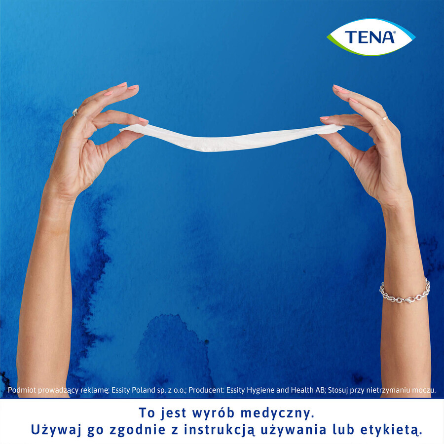 Tena Lady Slim, serviettes hygiéniques spéciales, Extra, 10 pièces