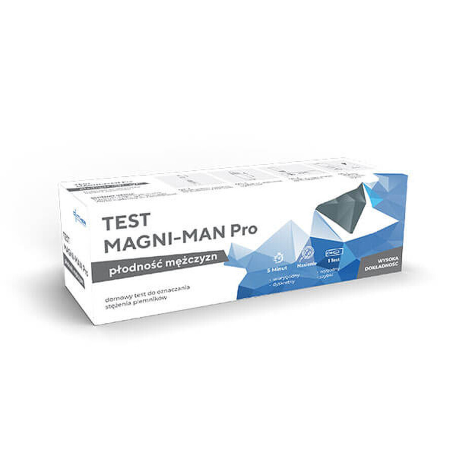 Test Magni-Man Pro Test de fertilité masculine, 1 pièce, Diather