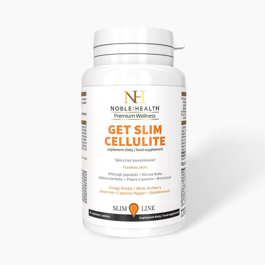 Noble Health Get Slim Cellulite, 30 gélules