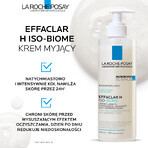 La Roche-Posay Effaclar H Iso - Biome, crème nettoyante apaisante contre les imperfections, 390 ml