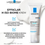 La Roche-Posay Effaclar H Iso - Biome, crème hydratante apaisante contre les imperfections, 40 ml