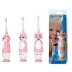 Oromed Oro-Kids, brosse à dents sonique pour enfants, rose, 0-3 ans, 1 pièce