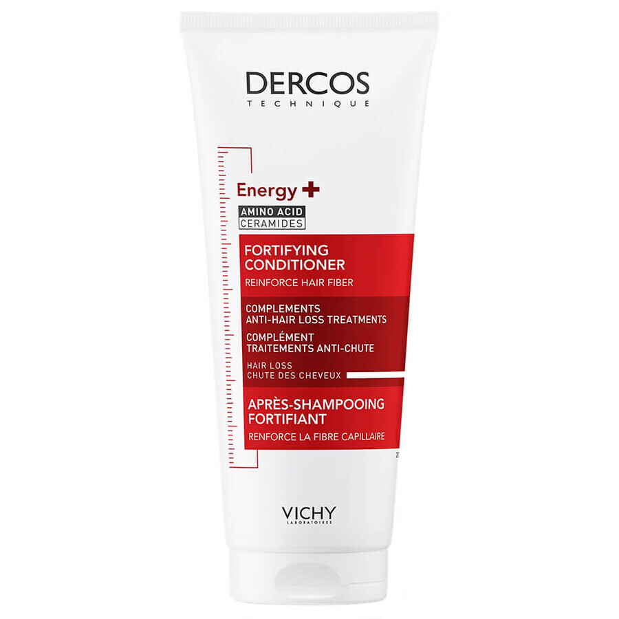 Vichy Dercos Energy+, fortifying hair conditioner, 200 ml