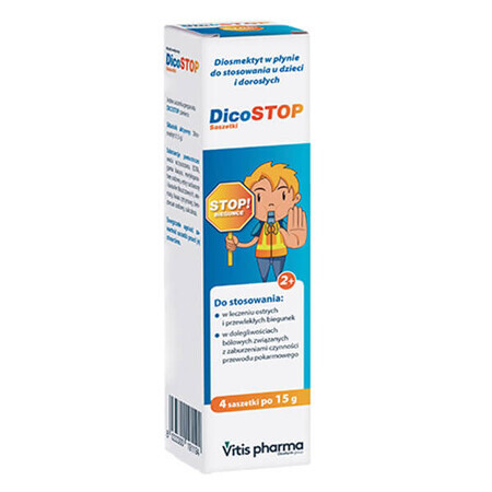 DicoStop, 15 gx 4 sachets