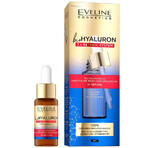 Eveline Cosmetics Bio Hyaluron 3 x Retinol, Sérum anti-rides multifacettes, pour la nuit, 18 ml