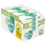 Pampers Harmonie Aqua, wet wipes, 15 x 48 pcs