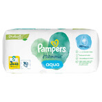 Pampers Harmonie Aqua, Feuchttücher, 3 x 48 Stück