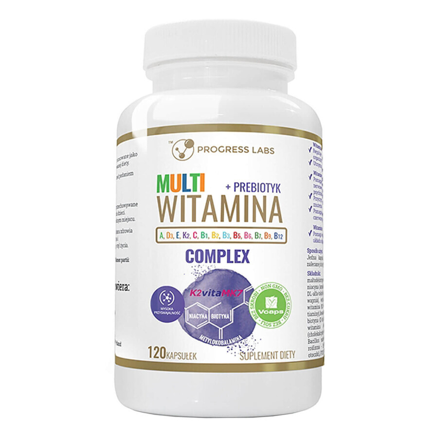 Progress Labs Multivitamin Complex, 120 gélules