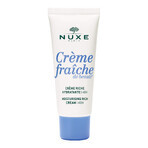 Nuxe Creme Fraiche de Beaute, crème hydratante riche 48h, peaux sèches, 30 ml