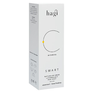 Hagi Smart C, crème lifting naturelle pour les yeux à la vitamine C, 15 ml