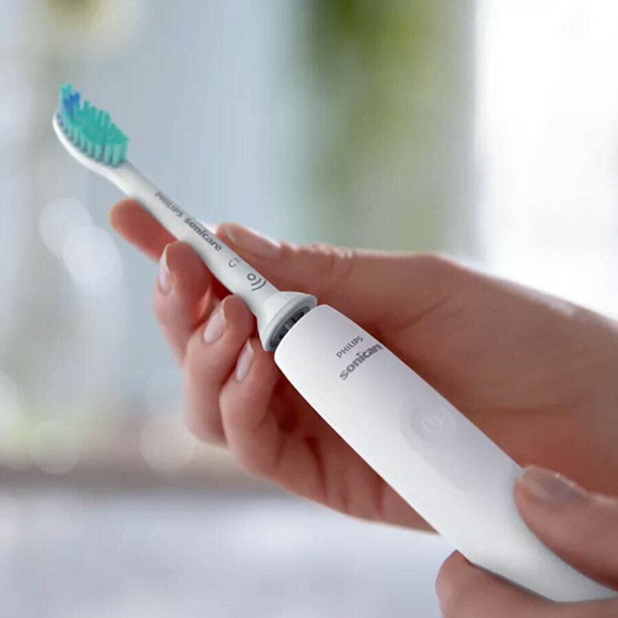 Philips Sonicare 3100-serie, sonische tandenborstel met etui, HX3673/13, wit, 1 stuk