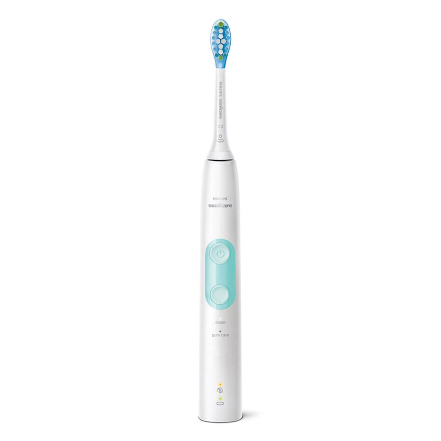 Philips Sonicare ProtectiveClean 4700, brosse à dents sonique avec étui, HX6483/52, blanc, 1 pièce