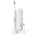 Philips Sonicare ProtectiveClean 4700, brosse à dents sonique avec étui, HX6483/52, blanc, 1 pièce