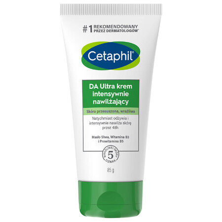 Cetaphil DA Ultra, crème hydratante intensive, pour toute la famille, 85 g