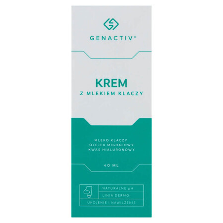 Genactiv, crème visage au lait de jument, 40 ml