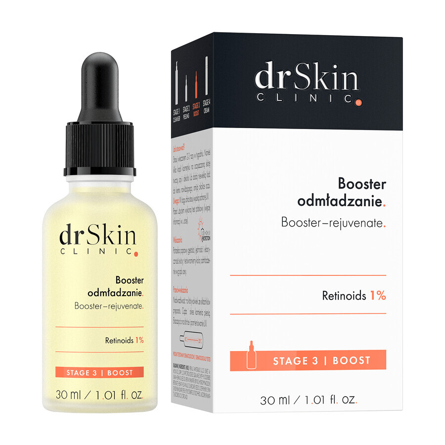 DrSkin Clinic, facial booster, rejuvenation, retinoids 1%, 30 ml